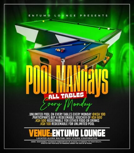 En-tumo Pool Mondays