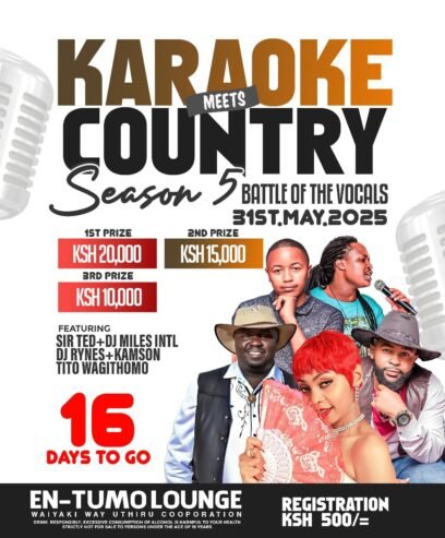 Karaoke meets country 31st May